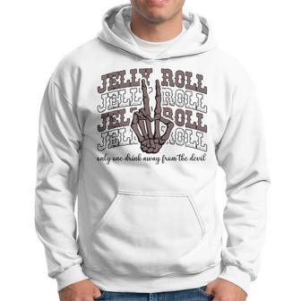 Jelly Roll Only One Drink Away From The Devil Country Music Hoodie - Seseable