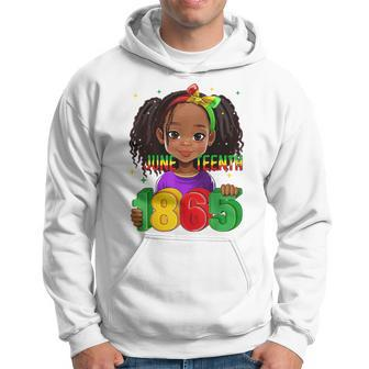 Junenth 1865 Brown Skin African American Girl Kid Toddler Hoodie - Thegiftio UK