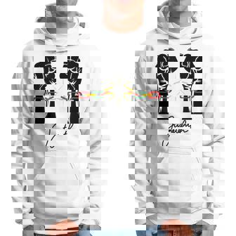 Junenth Breaking Chains Black Freedom 1865 - African Hoodie - Seseable