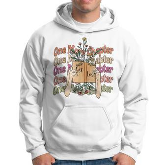 Just One More Chapter Bookworm Book Lover Nerd Reading Gift Reading Funny Designs Funny Gifts Hoodie | Mazezy