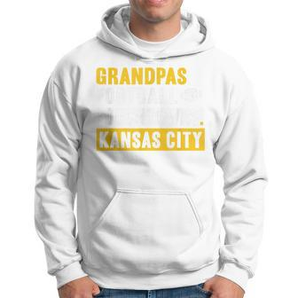 Kc Grandpa Touchdown Football Kansas City Gift For Dads Day Hoodie | Mazezy