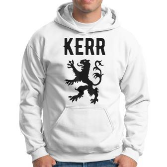Kerr Clan Scottish Family Name Scotland Heraldry Hoodie | Mazezy