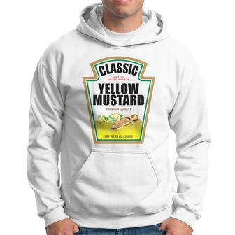 Ketchup Mustard Easy Halloween Couples Costume Condiment Hoodie | Mazezy