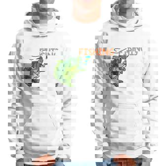 Kids Fishing- Daddy Fishing-Buddy Fly Bass Boy Toddler Funny Hoodie - Seseable