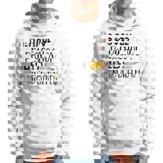 Kids Goodbye Prek Hello Kindergarten Preschool Graduation Hoodie | Mazezy