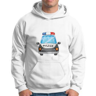 Kids Police Officer This Boy Loves Police Cars Toddler Hoodie - Seseable