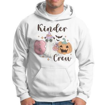 Kinder Boo Crew Kindergarten Boo Crew Kindergarten Halloween Hoodie - Seseable