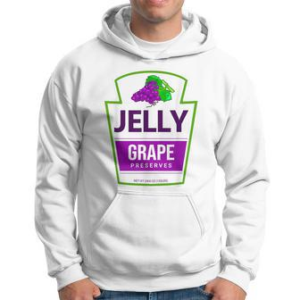 Lazy Costume Grape Jelly Jar For Halloween Hoodie - Seseable
