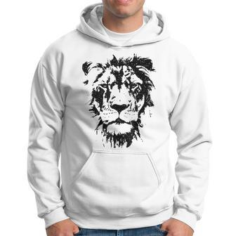 Lion Face Cool Zoo Animals Zoo Keeper Hoodie | Mazezy