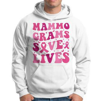 Mammograms Save Lives Breast Cancer Awareness Month Survivor Hoodie - Monsterry