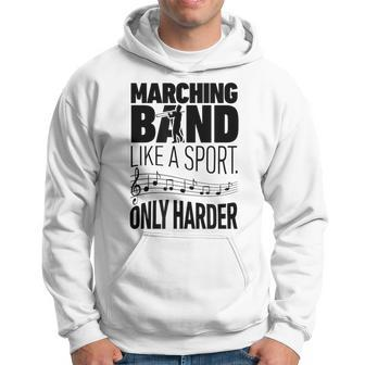 Marching Band Like A Sport Only Harder Trombone T Camp Hoodie | Mazezy