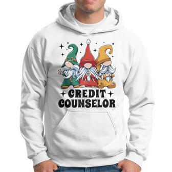 Merry Christmas Santa Gnome Xmas Credit Counselor Hoodie | Mazezy