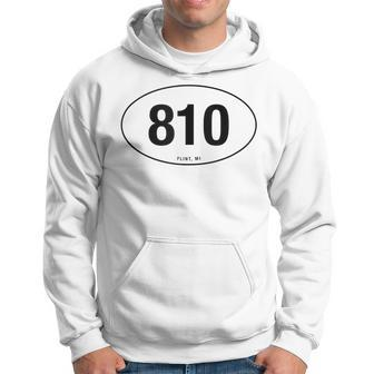 Michigan Area Code 810 Oval State Pride Hoodie | Mazezy UK
