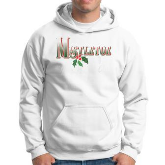Mistletoe And Mimosas Christmas Party Holiday Novelty Hoodie - Monsterry DE