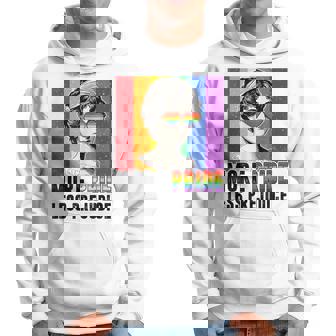 More Pride Less Prejudice Lgbt Pride Month Gay Proud Ally Hoodie | Mazezy