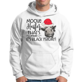 Move Heifer Black Friday Shopping Christmas Hoodie | Mazezy