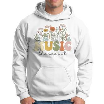Music Therapist Therapeutic Music Therapy Meditation Hoodie - Seseable