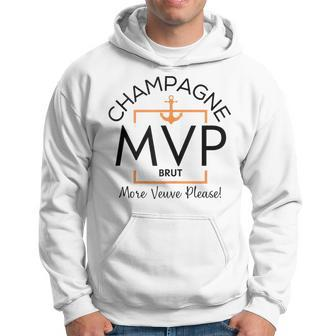 Mvp More Veuve Please Veuve Party Champagne Label Inspired Hoodie - Seseable