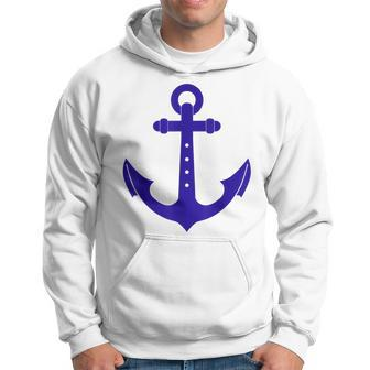 Nautical Anchor Cute Design For Sailors Boaters & Yachting Hoodie | Mazezy DE