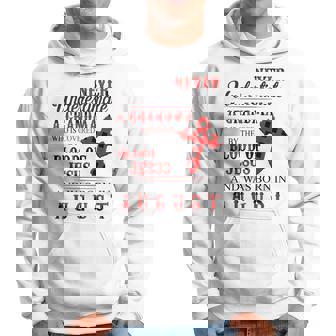 Never Underestimate A Grandma Who Was Born In August Hoodie | Seseable UK