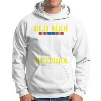 Never Underestimate An Old Man Who Is Also Korea Veteran Veteran Funny Gifts Hoodie | Mazezy