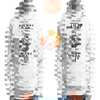 Never Underestimate An Old Man Who Loves Baseball July Hoodie - Seseable