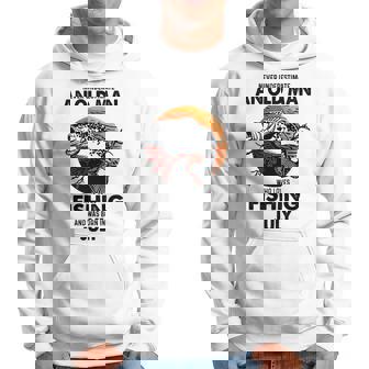 Never Underestimate An Old Man Who Loves Fishing July Hoodie - Seseable