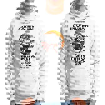 Never Underestimate An Old Man Who Loves Fishing March Hoodie - Seseable