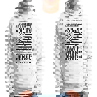 Never Underestimate An Old Man Who Served The Marines Corps Old Man Funny Gifts Hoodie | Mazezy
