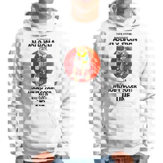 Never Underestimate An Old Woman With Mobility Scooter June Old Woman Funny Gifts Hoodie | Mazezy