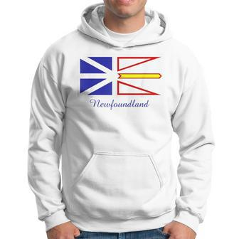 Newfoundland Flag Souvenir Hoodie | Mazezy