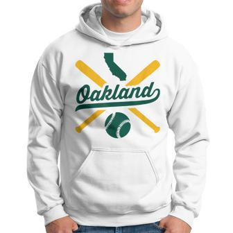Oakland Baseball Vintage California State Pride Love City Hoodie | Mazezy