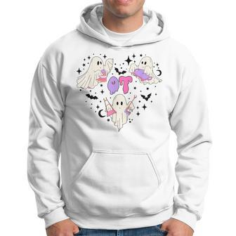 Occupational Therapy Halloween Ot Ghost Boo Speech Therapy Hoodie - Monsterry UK