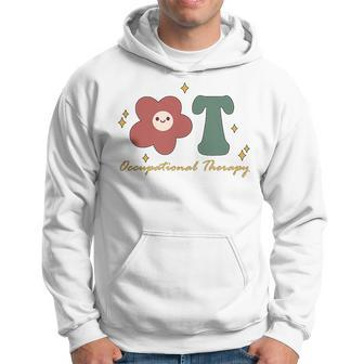 Occupational Therapy -Ot Therapist Ot Month Groovy Retro Hoodie | Mazezy
