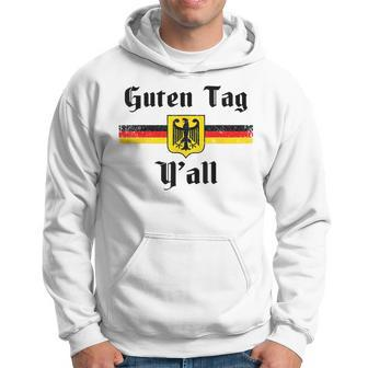 Oktoberfest German Flag Eagle Prost Guten Tag Y'all Fun Hoodie | Mazezy