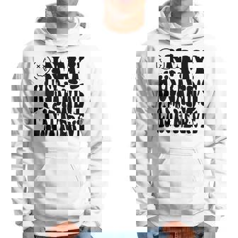 On My Husbands Last Nerve On Back Hoodie | Mazezy