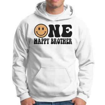 One Happy Dude 1St Birthday One Cool Brother Family Matching Hoodie | Mazezy