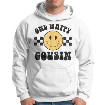 One Happy Dude 1St Birthday One Cool Cousin Family Matching Hoodie | Mazezy