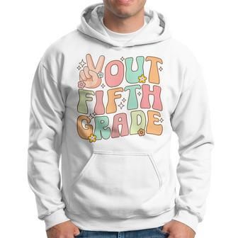 Peace Out Fifth 5Th Grade Graduation Class Of 2023 Hoodie | Mazezy AU