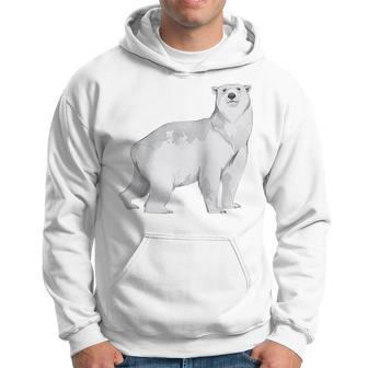 Polar Bear Gifts For Bear Lovers Funny Gifts Hoodie | Mazezy