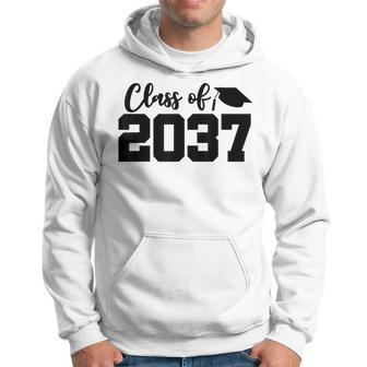Pre-K Class Of 2037 First Day School Grow With Me Graduation Hoodie - Monsterry