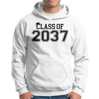 Pre-K Class Of 2037 First Day School Grow With Me Graduation Hoodie - Monsterry