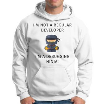 Programmer Coder Engineer Developer Debugging Ninja T Hoodie | Mazezy