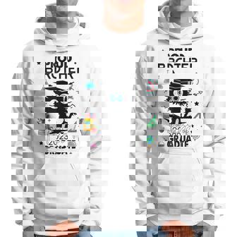Proud Brother Of A Class Of 2023 Graduate Funny Black Cat Hoodie | Mazezy