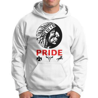 Proud Indigenous Native American Indian Chief Tribal Pride Hoodie | Mazezy