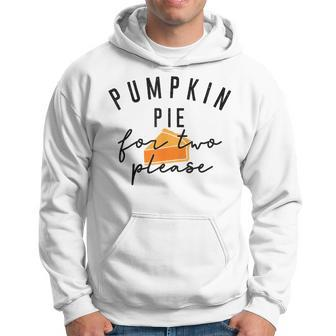 Pumpkin Pie For Two Please Hoodie - Thegiftio UK