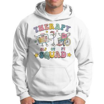 Therapy Squad Slp Ot Pt Occupational Physical Therapist Hoodie | Mazezy