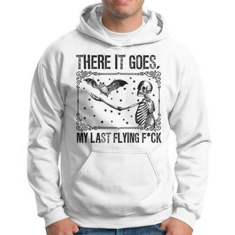 There It Goes My Last Flying F Skeletons Halloween Hoodie | Mazezy