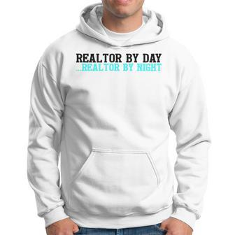 Realtor By Day Witch By Night Funny Halloween Hoodie | Mazezy
