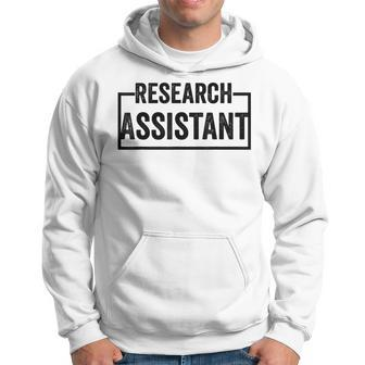 Research Assistant Hoodie | Mazezy